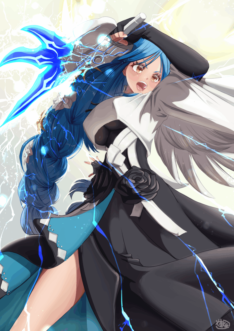 bluewoman